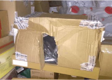 Разрыв коробки